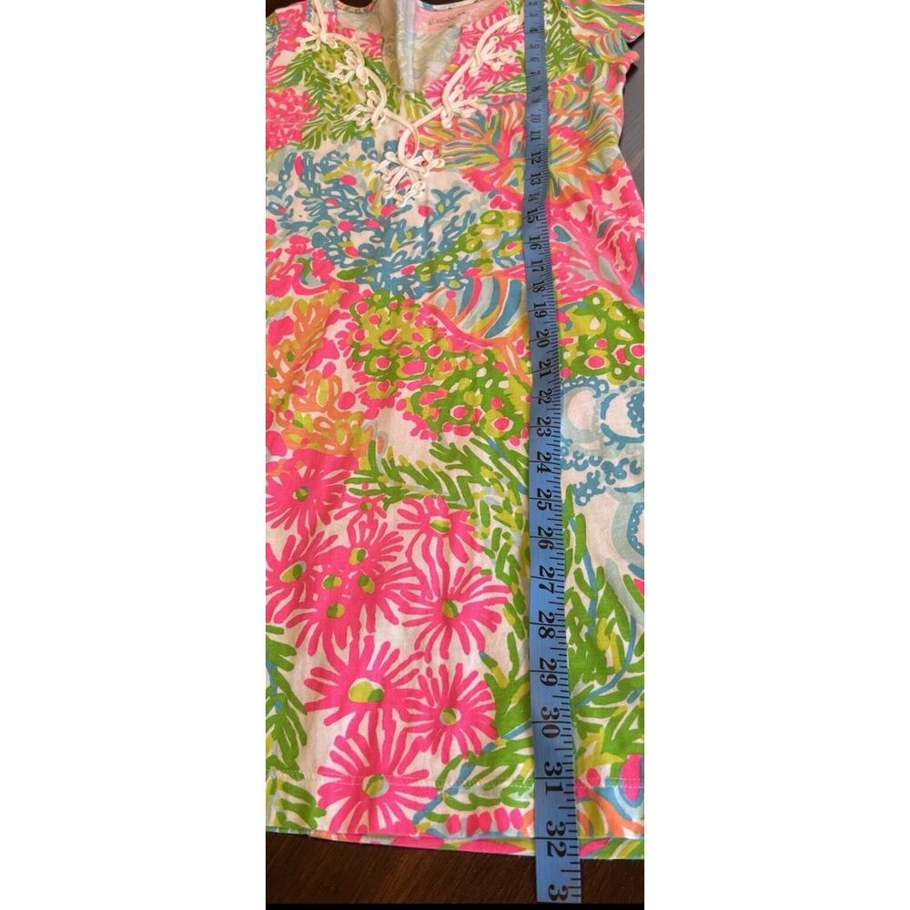 Lilly Pulitzer Brewster More Lovers Coral Dress XS - Picture 6 of 6